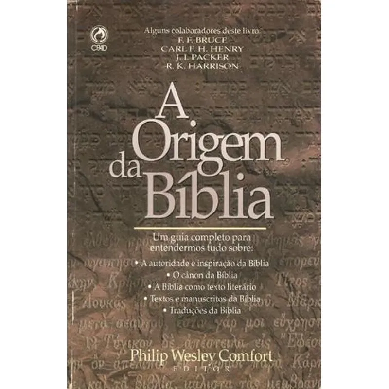 A Origem Da Bíblia