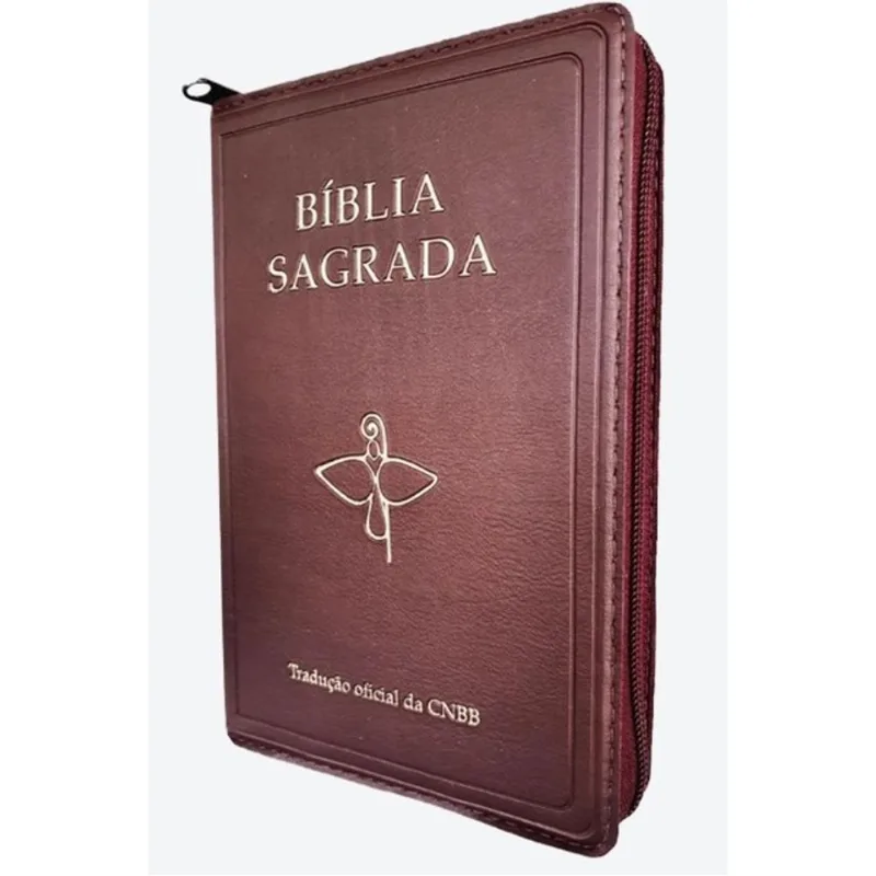 BÍBLIA SAGRADA CAPA COM ZÍPER - TRADUÇÃO OFICIAL - 6ª EDIÇÃO