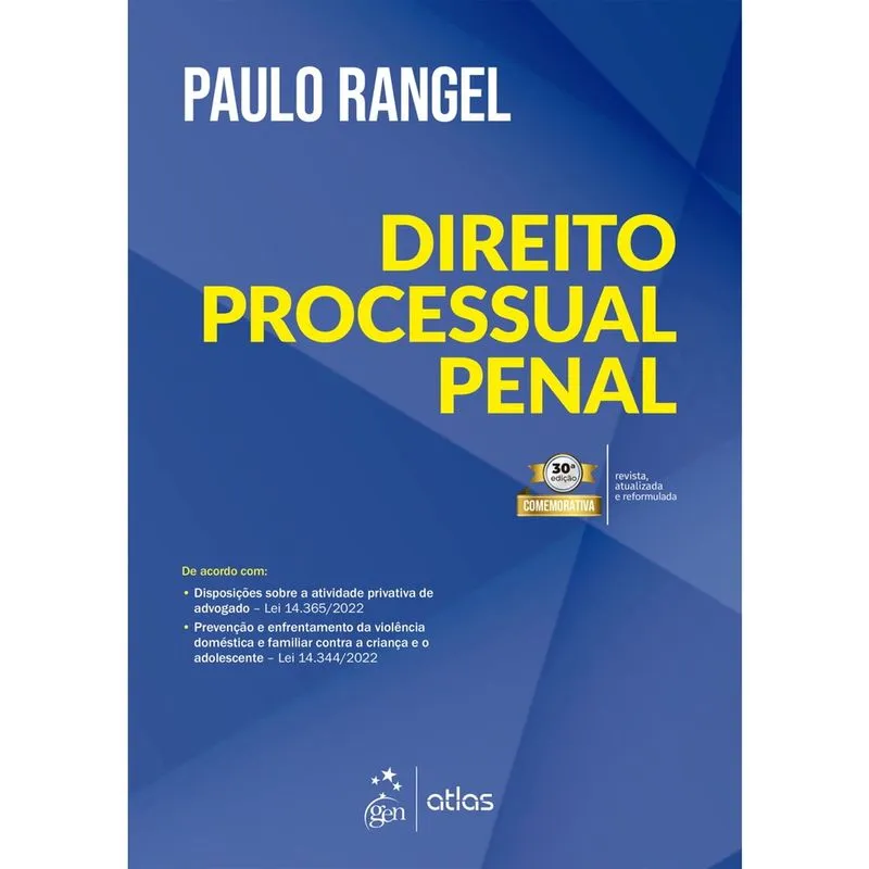 Livro - Direito Processual Penal