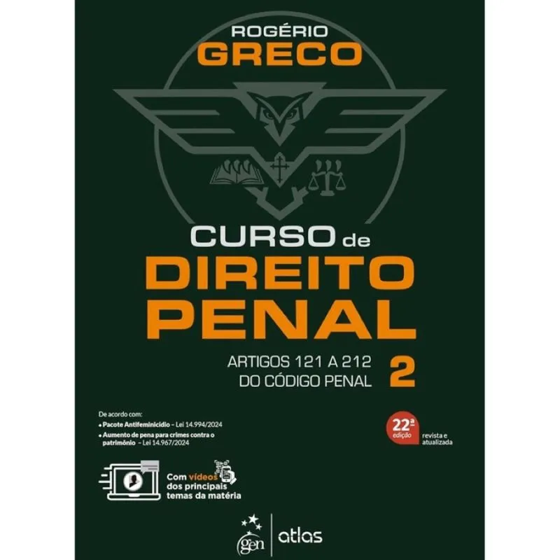 Curso de Direito Penal Vol.2 - 22ª Edição 2025