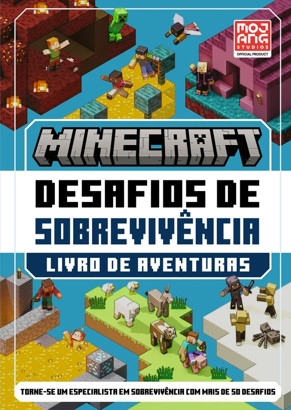 Minecraft: desafios de sobrevivência – Livro de aventuras oficial com mais de 50 desafios E-book