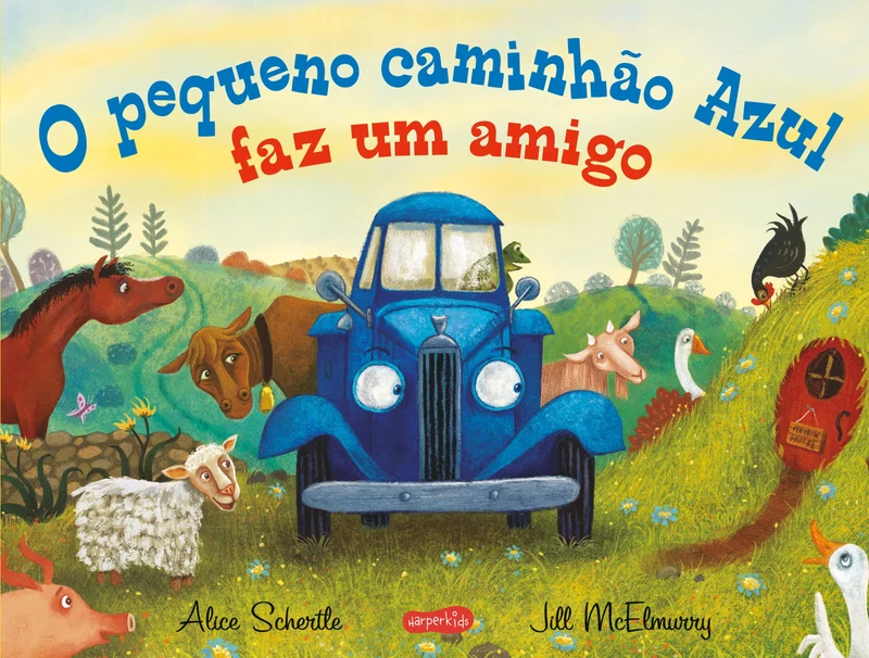 O pequeno caminhão Azul faz um amigo – Uma história encantadora sobre acolhimento e novas amizades E-book