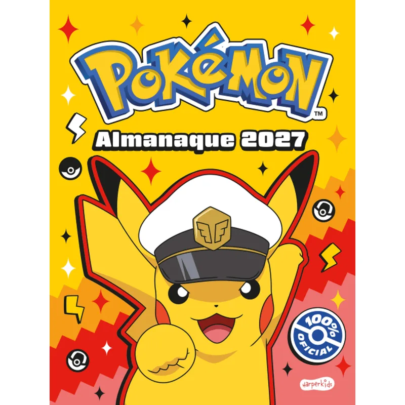 Almanaque Pokémon 2027 - Acompanhe as Aventuras de Pokémon: Horizontes com Várias Atividades e Desenhos para Colorir