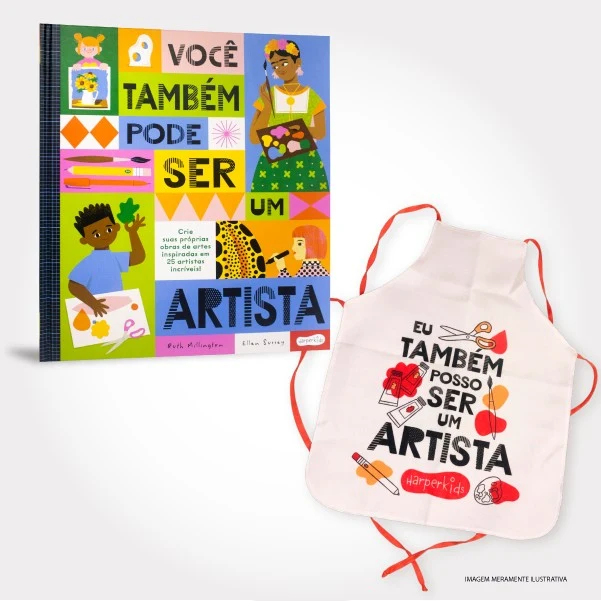 Você também pode ser um artista + Brinde Capa dura