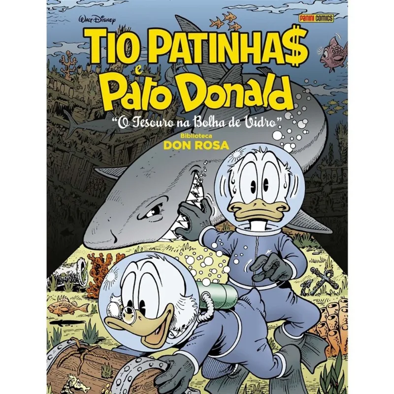 Livro - Tio Patinhas e Pato Donald: O tesouro na bolha de vidro: Biblioteca Don Rosa Vol.3 Livro - Tio Patinhas e Pato Donald: O Tesouro na Bolha de Vidro: Biblioteca Don Rosa Vol. 3