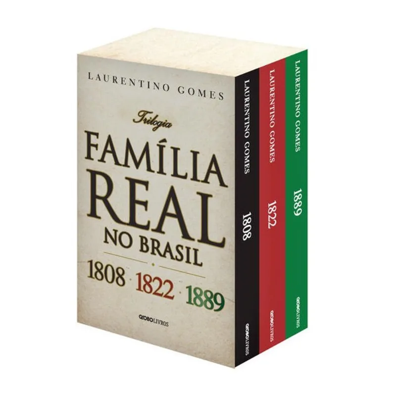 BOX TRILOGIA FAMÍLIA REAL NO BRASIL