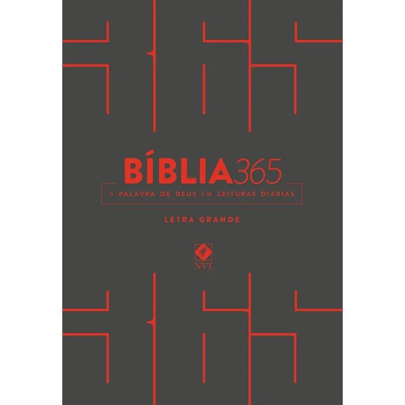 Biblia365 Letra Grande - Cinza