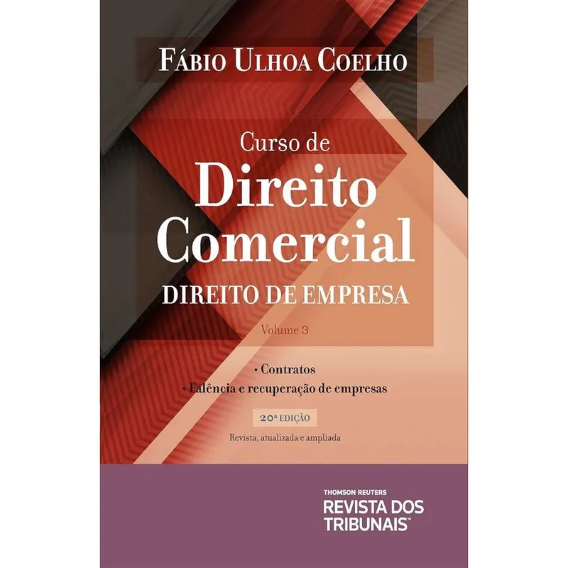 Curso de direito comercial - Direito de Empresa vol. 3 20ª