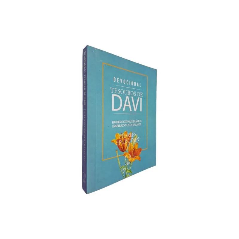 Devocional Tesouros De Davi: 180 Devocionais Diários Inspirados Nos Salmos Capa Azul Charles Spurgeon