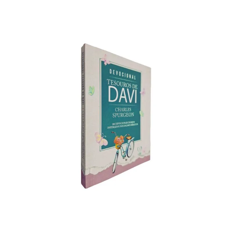 Devocional Tesouros De Davi: 180 Devocionais Diários Inspirados Nos Salmos Capa Bicicleta Verde Charles Spurgeon