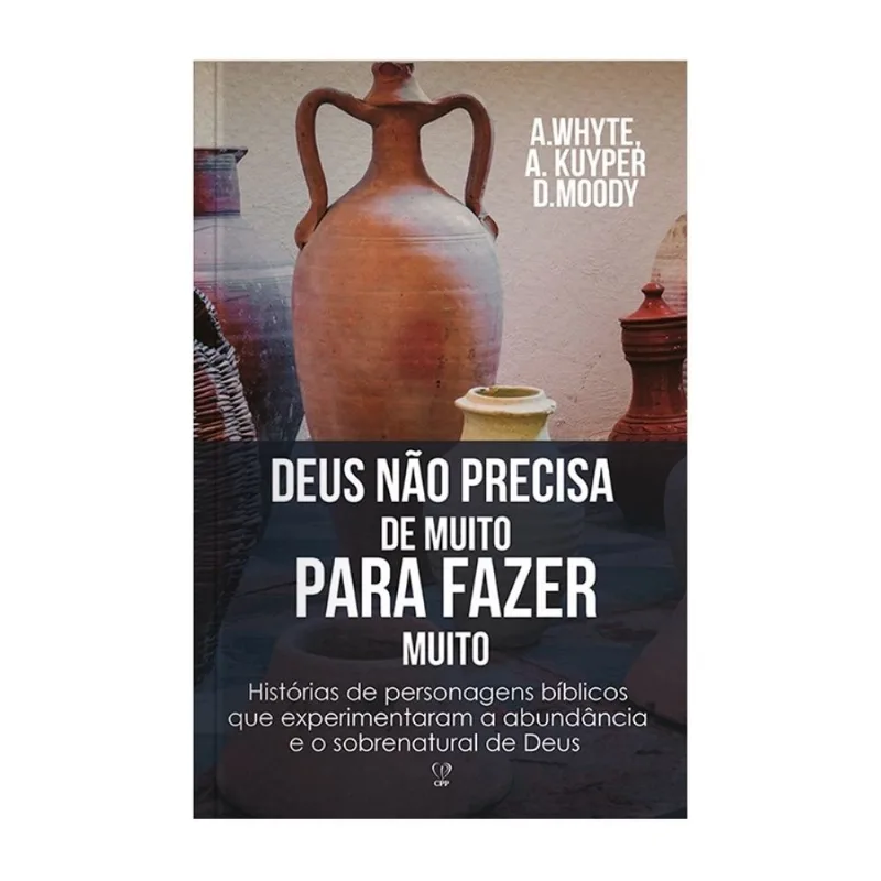Deus não precisa de muito para fazer muito
