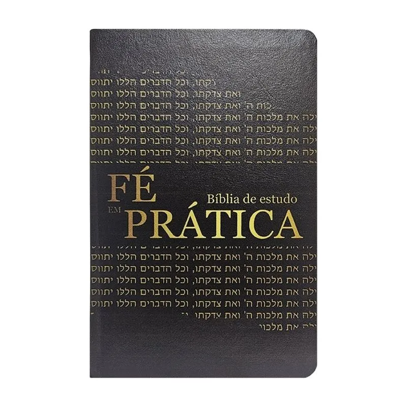 Bíblia de estudo temática fé em prática arc - capa 01