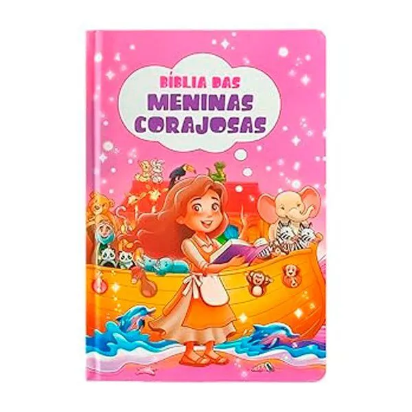 Biblia das Meninas Corajosas NVA Full Color C/ Harpa Lilas
