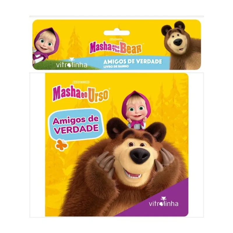 LIVRO DE BANHO - MASHA E O URSO: AMIGOS DE VERDADE