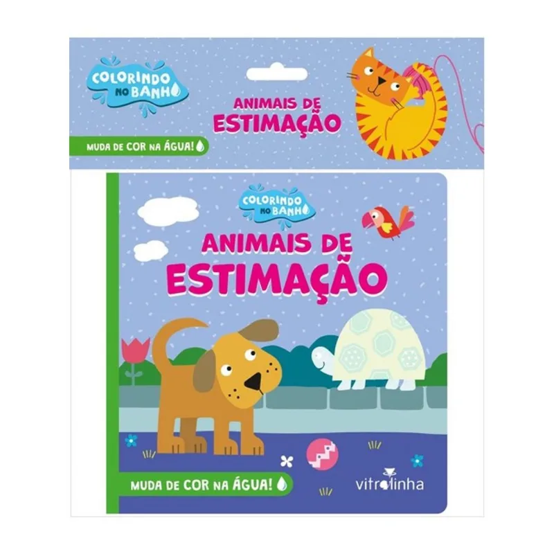 LIVRO DE BANHO - ANIMAIS DE ESTIMAÇÃO