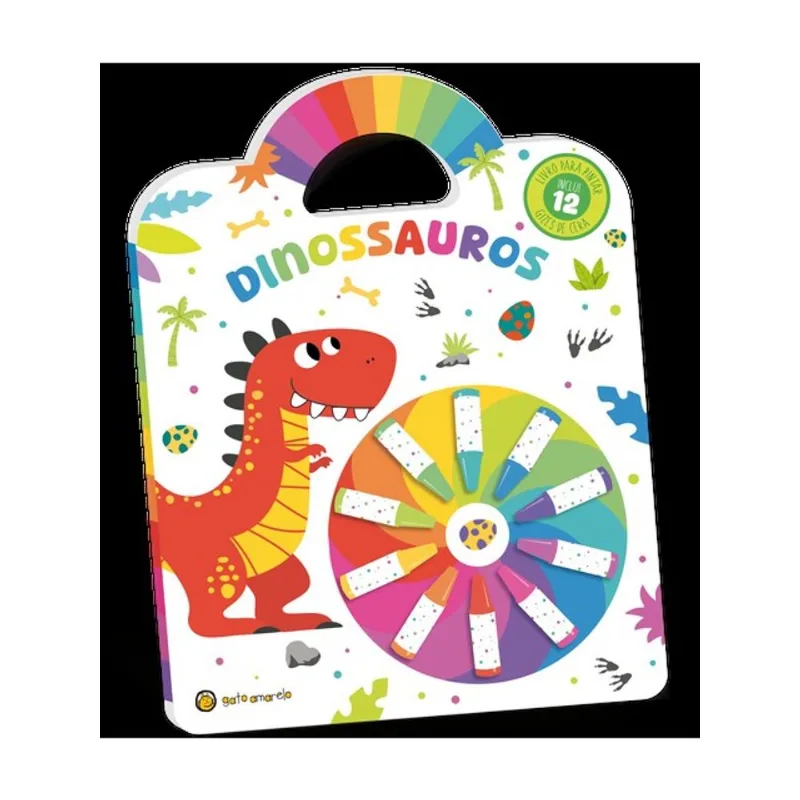CATA-VENTO COLORIDO - DINOSSAUROS - VOL. 1