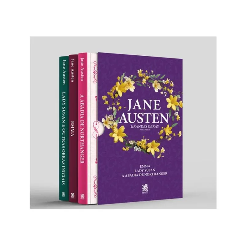 GRANDES OBRAS DE JANE AUSTEN VOL. II | BOX COM 3 LIVROS