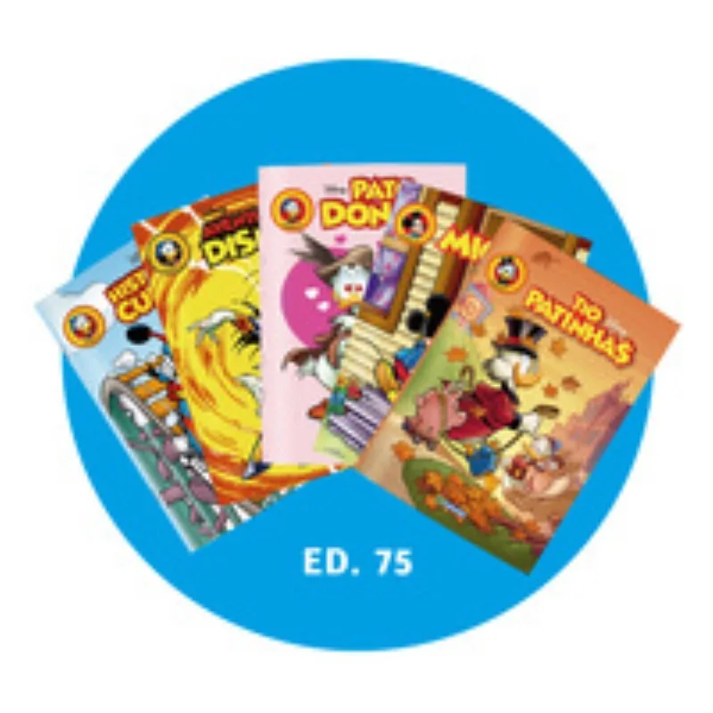 Kit Gibis Disney Edição 75 - Junho/2025 - Com 5 Revistas