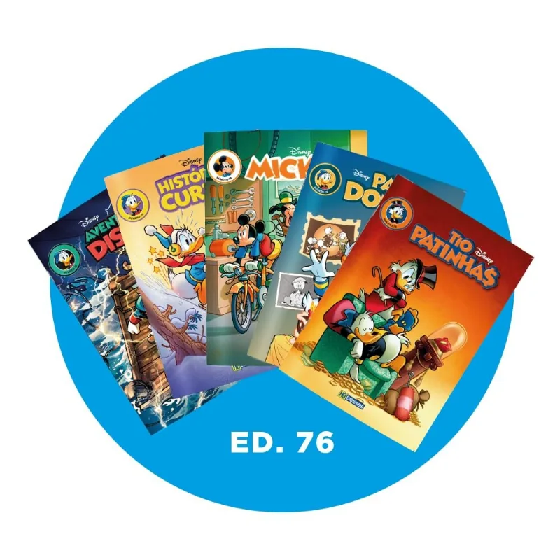 Kit Gibis Disney Edicao 76 - Culturama