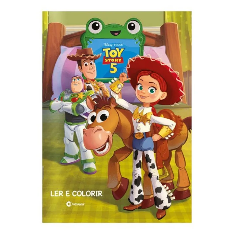LER E COLORIR TOY STORY 5
