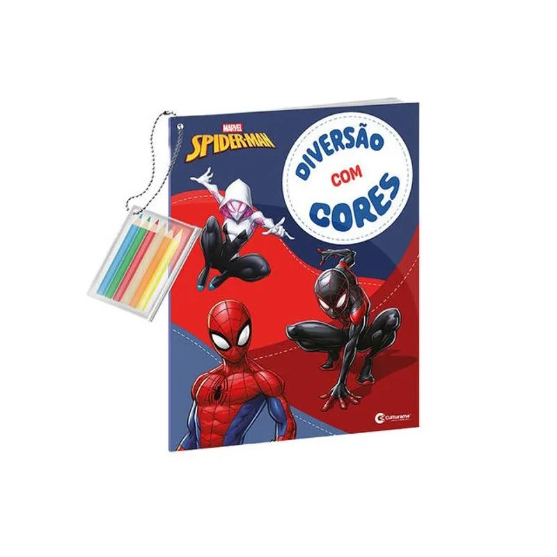 DIVERSÃO COM CORES HOMEM-ARANHA