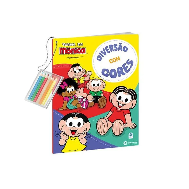 DIVERSÃO COM CORES TURMA DA MÔNICA