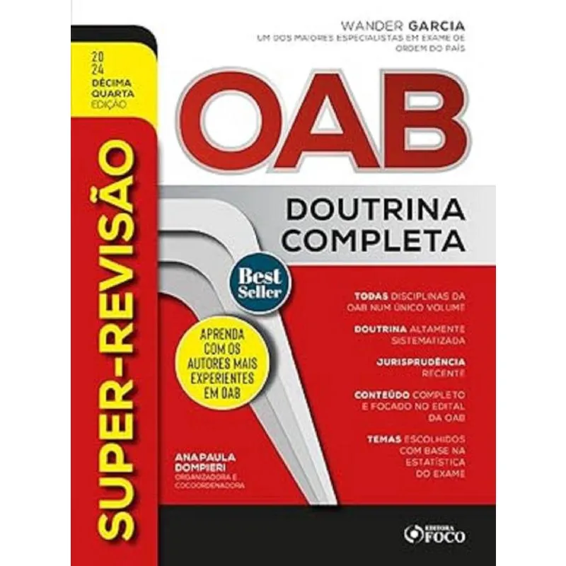 Super Revisão oab - Doutrina Completa - 14ª Edição (2024)