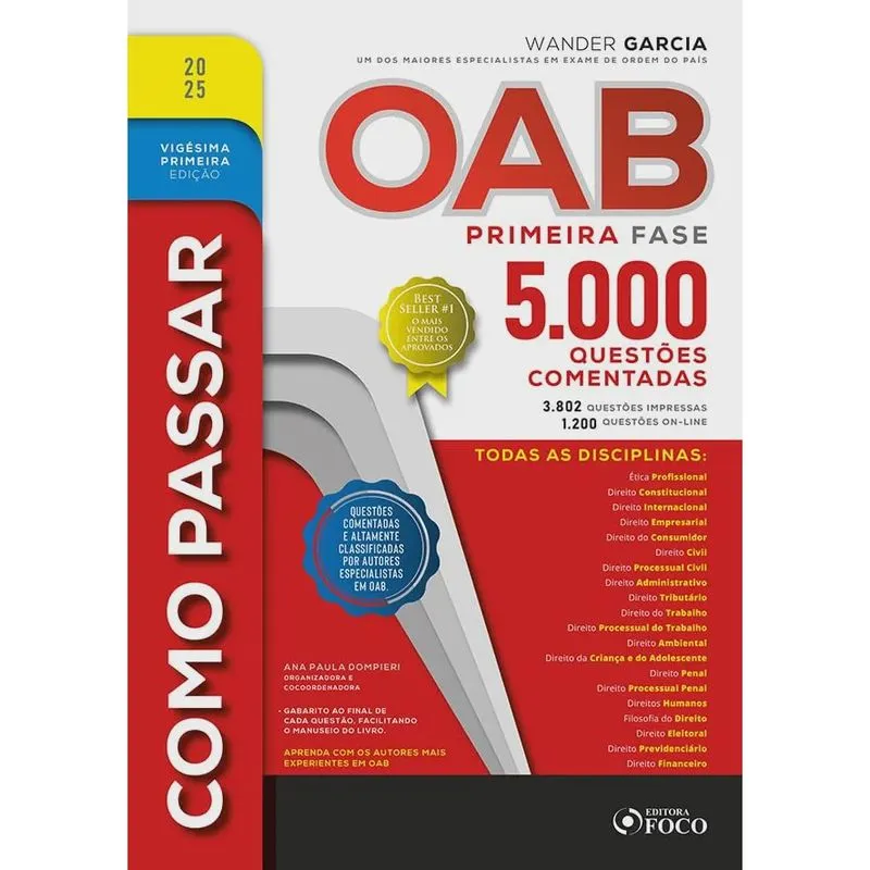 Como Passar Na Oab - 1ª Fase