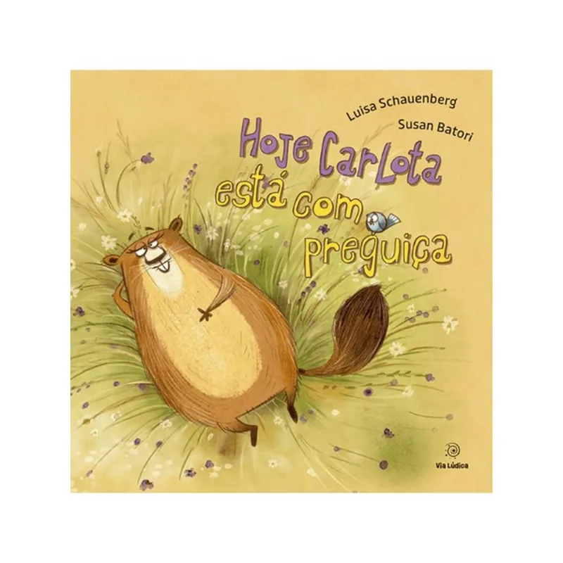 HOJE CARLOTA ESTÁ COM PREGUIÇA