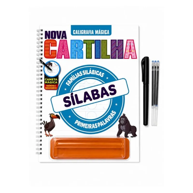 CALIGRÁFIA MÁGICA - NOVA CARTILHA - SÍLABAS