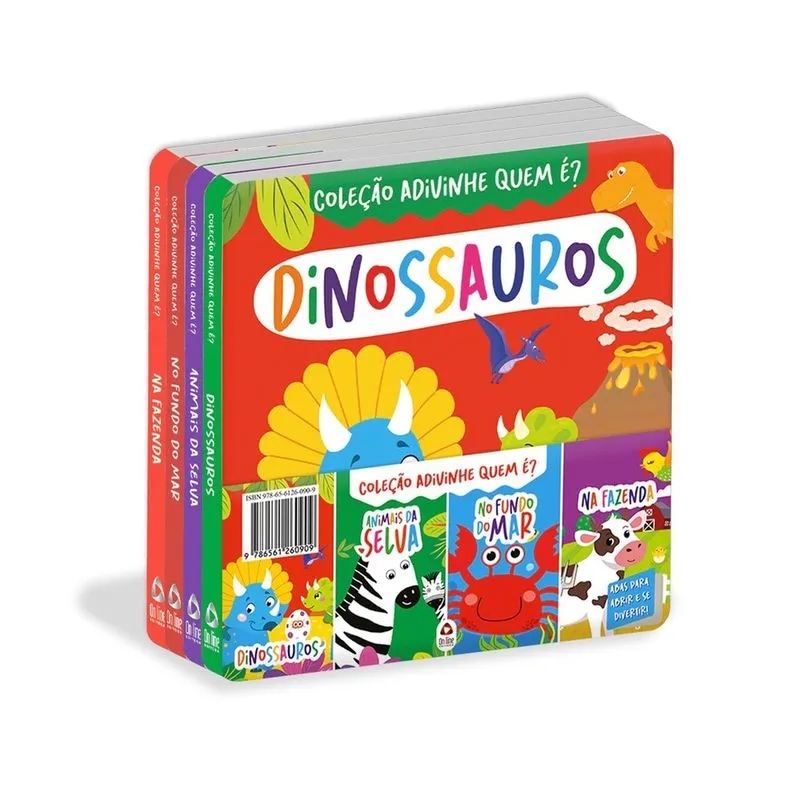 Coleção Adivinhe Quem é? - Kit com 4 Livrinhos