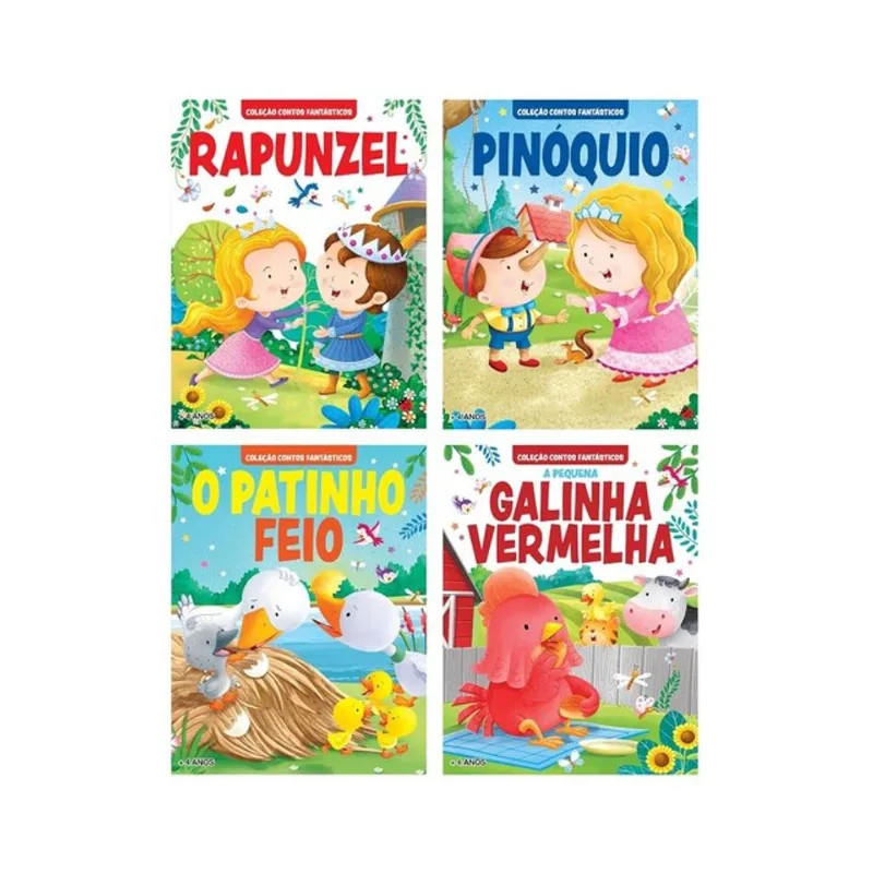 COLEÇÃO CONTOS FANTÁSTICOS - KIT COM 4 LIVROS