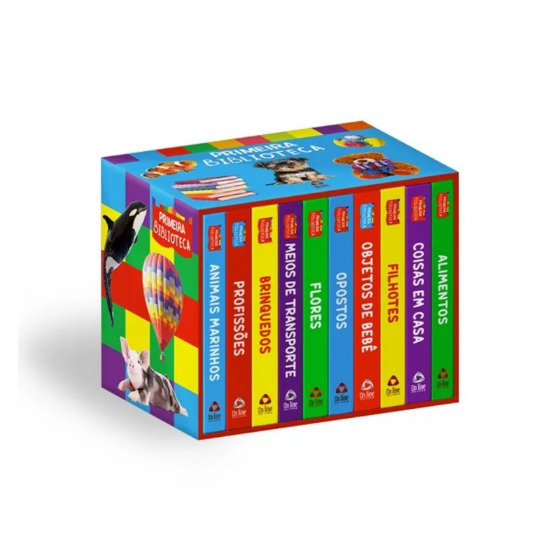 COLEÇÃO PRIMEIRA BIBLIOTECA VOLUME 02 - BOX COM 10 LIVRINHOS