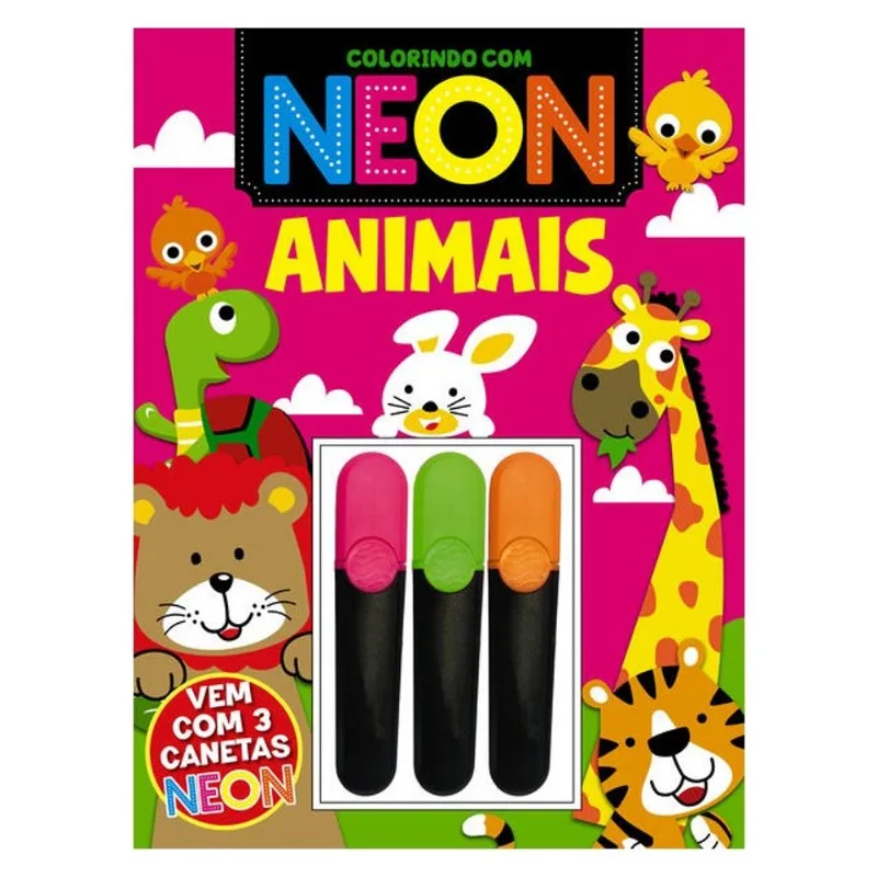 COLORINDO COM NEON - ANIMAIS