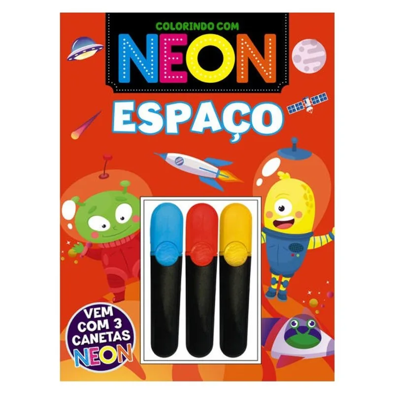 COLORINDO COM NEON - ESPAÇO
