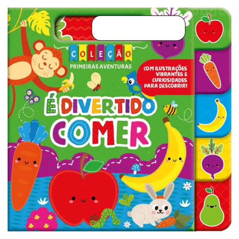 COLEÇÃO PRIMEIRAS AVENTURAS É DIVERTIDO COMER