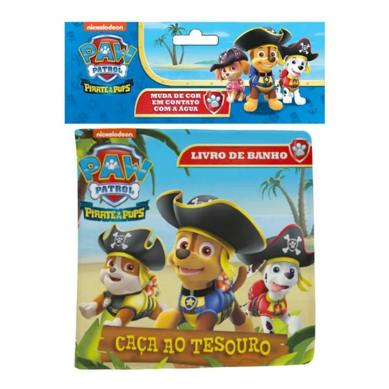 PATRULHA CANINA LIVRO DE BANHO