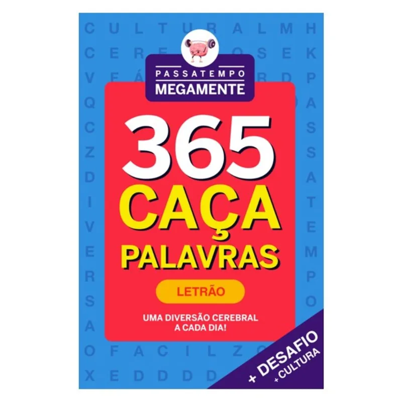 MEGAMENTE 365 CAÇA-PALAVRAS