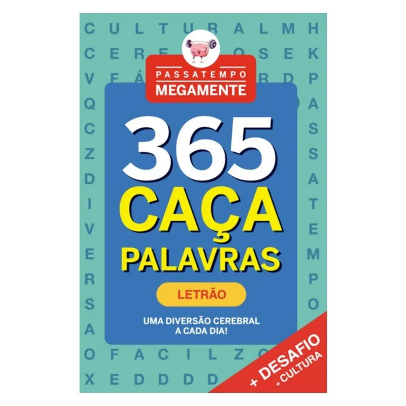 MEGAMENTE 365 CAÇA-PALAVRAS