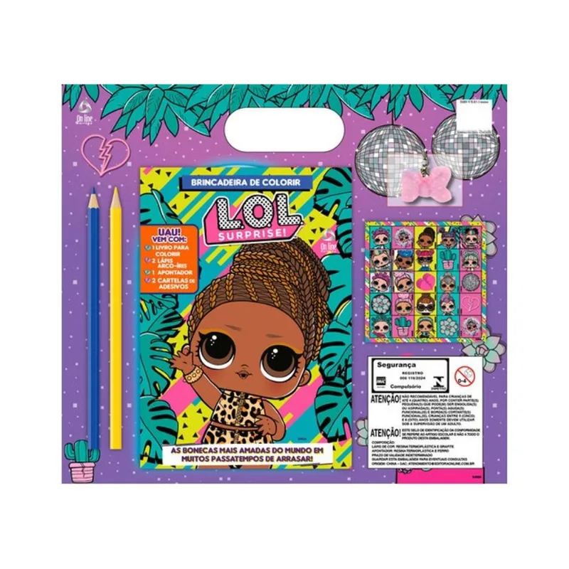 L.O.L. SURPRISE! BRINCADEIRA DE COLORIR