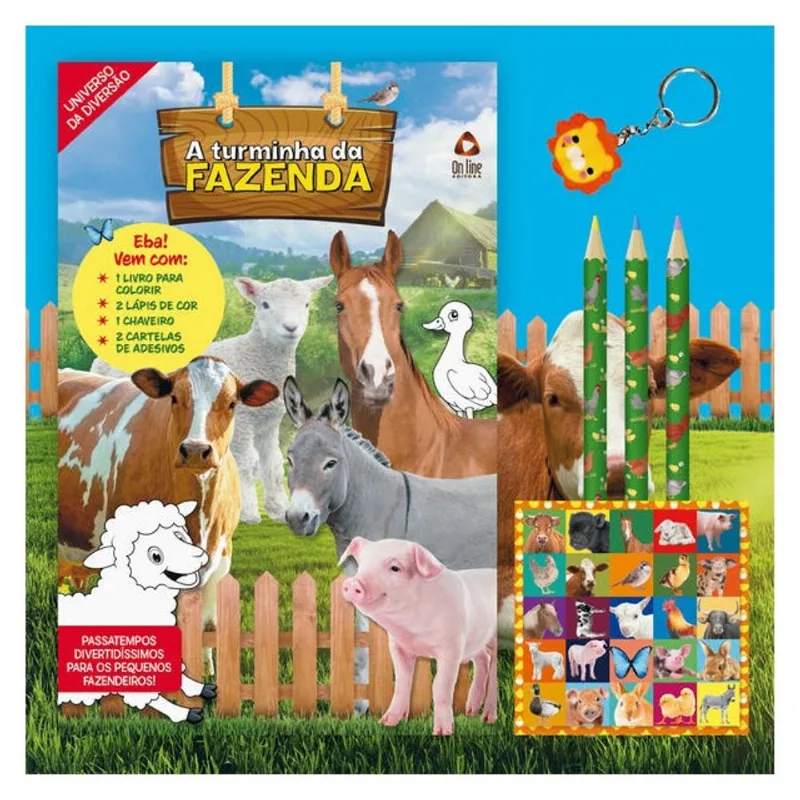 A TURMINHA DA FAZENDA UNIVERSO DA DIVERSÃO