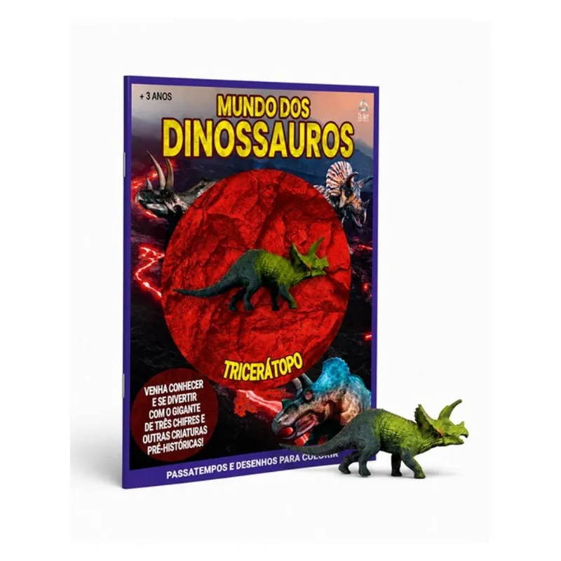 MUNDO DOS DINOSSAUROS - TRICERATOPS