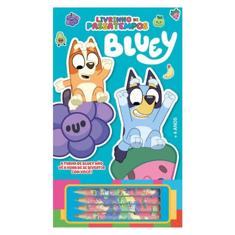 BLUEY LIVRINHO DE PASSATEMPOS