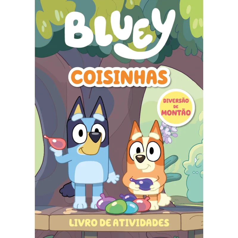 Bluey Livro de Atividades Coisinhas