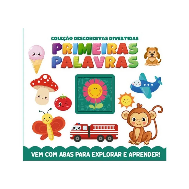 COLEÇÃO DESCOBERTAS DIVERTIDAS - PRIMEIRAS PALAVRAS