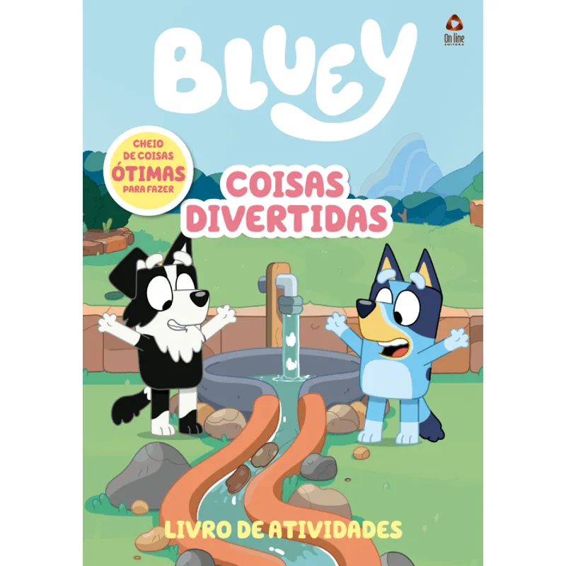 Bluey Livro de Atividades Coisas Divertidas