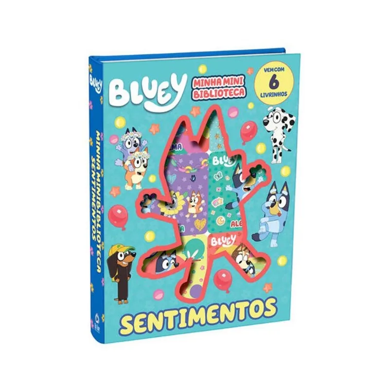 BLUEY MINHA MINI BIBLIOTECA - SENTIMENTOS
