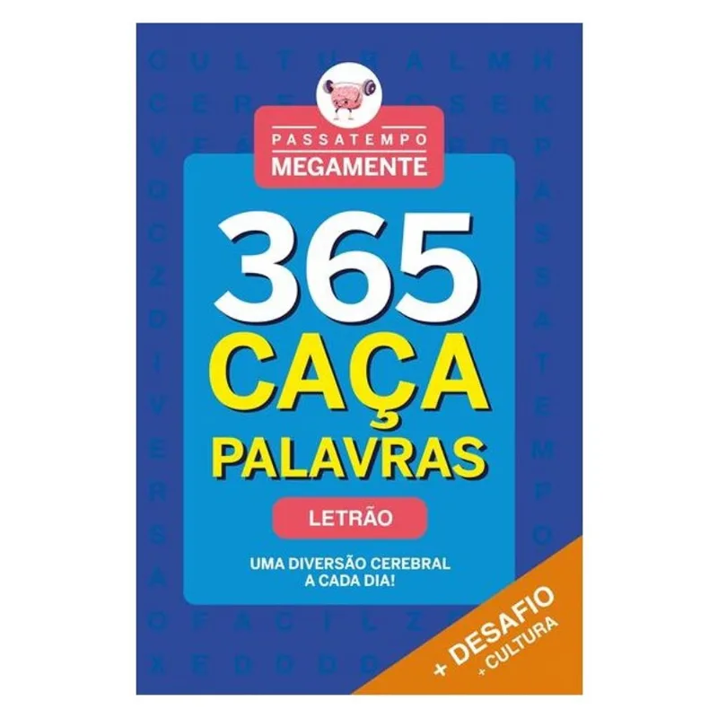MEGAMENTE 365 CAÇA-PALAVRAS