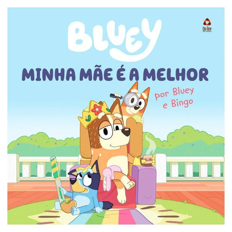 BLUEY LIVRO DE HISTÓRIA - MINHA MÃE É A MELHOR