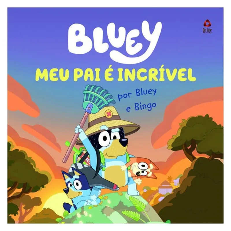 BLUEY LIVRO DE HISTÓRIA - MEU PAI É INCRÍVEL